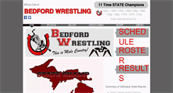 Desktop Screenshot of bedfordwrestling.com